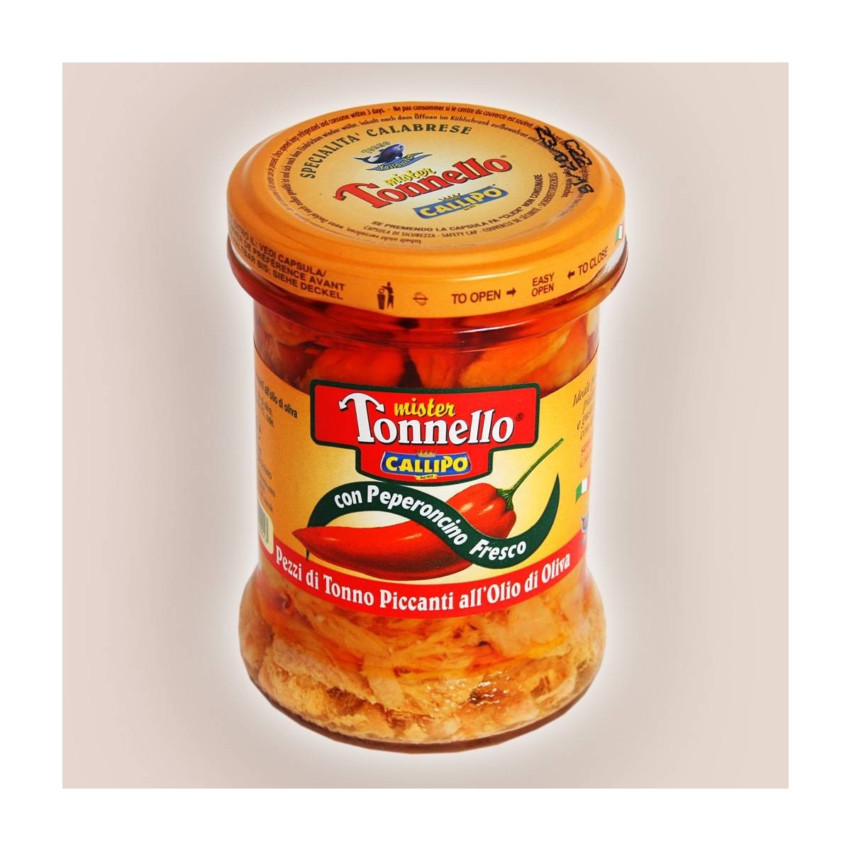 Mister Tonnello con peperoncino fresco Callipo