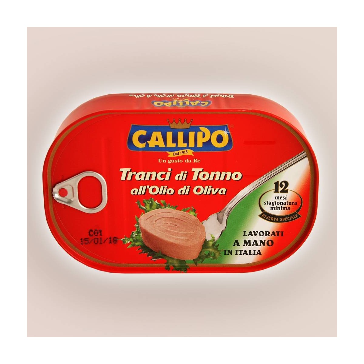 Tranci di tonno all'olio d'oliva riserva speciale Callipo