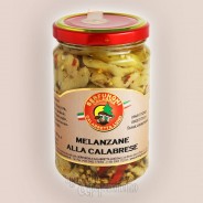 Melanzane a filetti alla calabrese