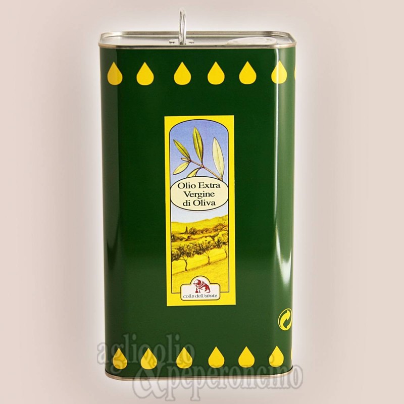 Olio extravergine d'oliva in fusto da 3 litri