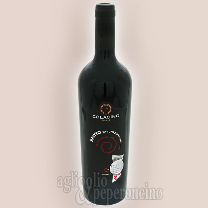 BRITTO Doc Savuto Superiore Rosso  - Colacino Wines