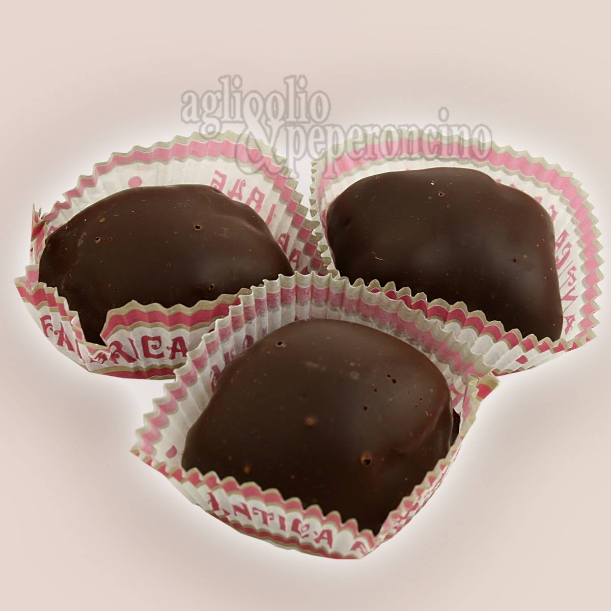 Mustaccioli - Biscotti ripieni ricoperti al cioccolato- Cardone dal 1846