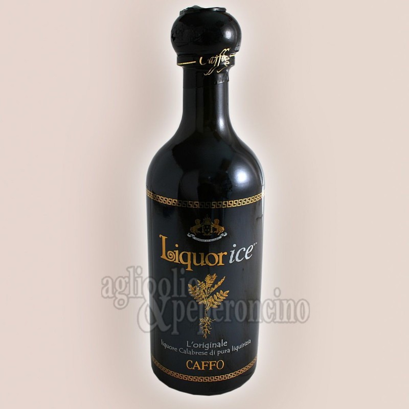 Liquorice liquore alla liquirizia Caffo in bottiglia da 50 cl