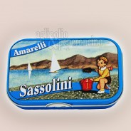 Sassolini Amarelli in latta da 40g - Confetti morbidi "Assabesi" di liquirizia calabrese