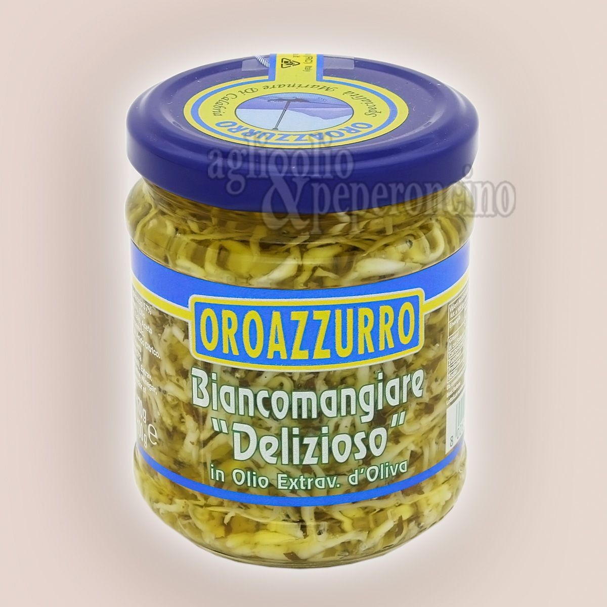 Biancomangiare delizioso in Olio extravergine d'oliva Oroazzurro - Specialità ittica calabrese