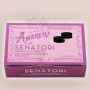 Senatori Amarelli liquirizia alla violetta in scatola da 100g - Liquirizia calabrese morbida aromatizzata