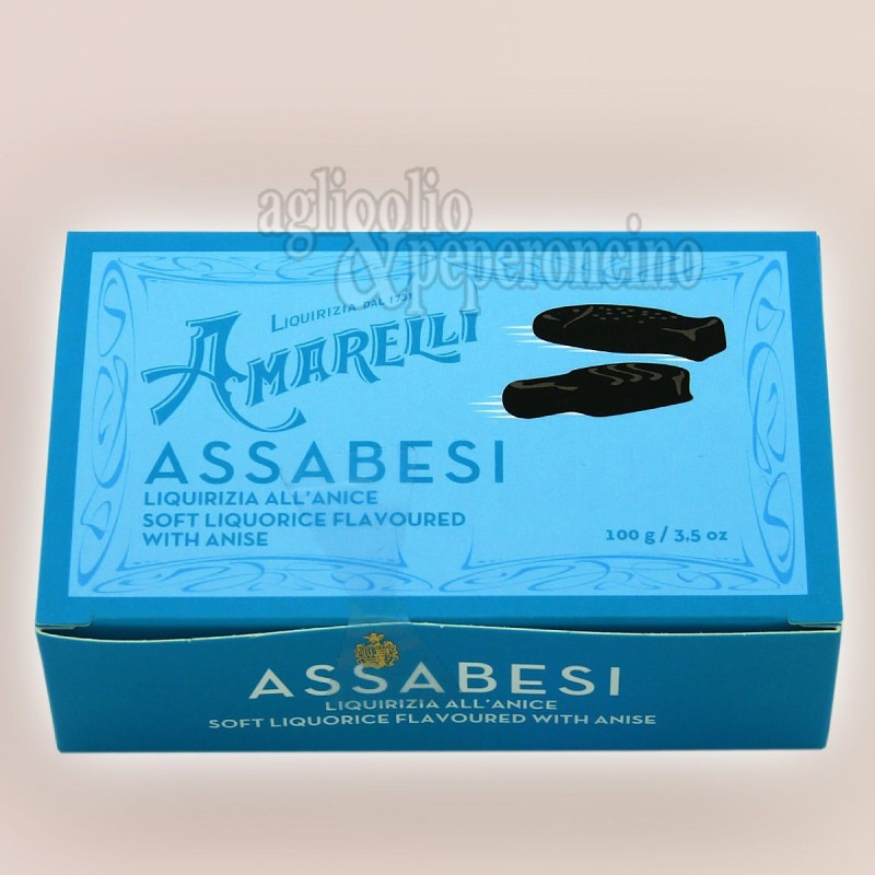 Assabesi Amarelli - Liquirizia gommosa Amarelli all'aroma di anice