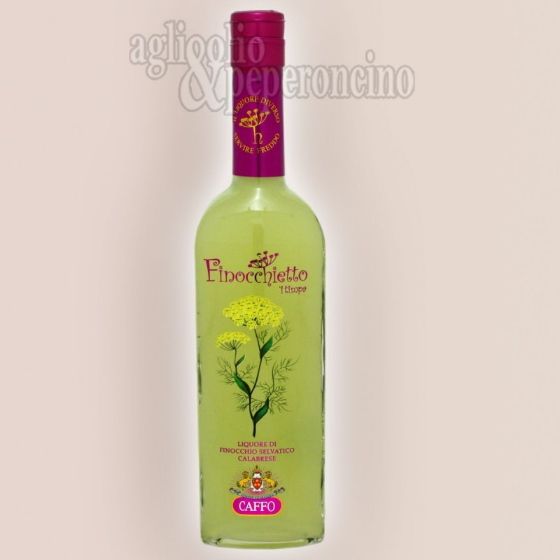 Liquore al finocchietto selvatico Caffo - Bottiglia da 50 cl.