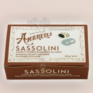 Amarelli Sassolini 100g - Confetti di liquirizia calabrese all'anice 