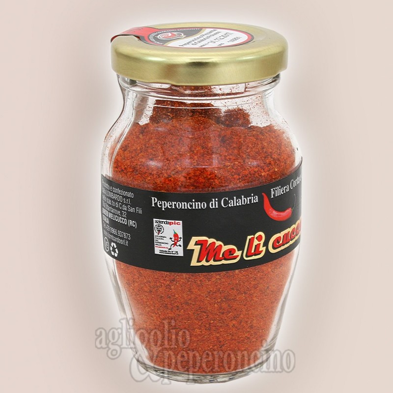 Peperoncino calabrese piccante in polvere 60 gr - Filera corta