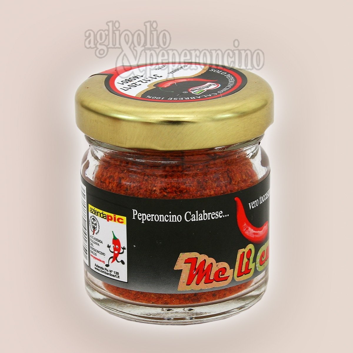 Peperoncino piccante in polvere 15 gr. - 100% calabrese