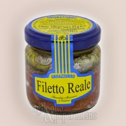 Filetto Reale in olio extravergine - Alici deliscate calabresi in vasetto da 100 grammi
