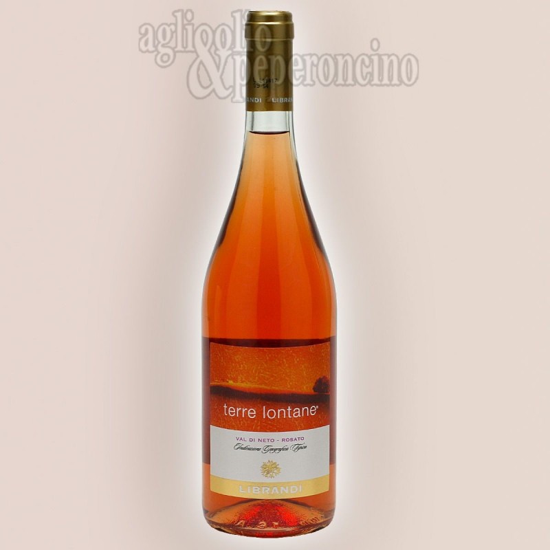 Librandi Terre Lontane in bottiglia da 75 cl - Val di Neto Rosato IGT