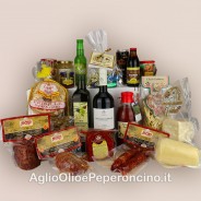 Gran Pacco di Calabria - Pacco regalo - Selezione di 20 prodotti tipici calabresi