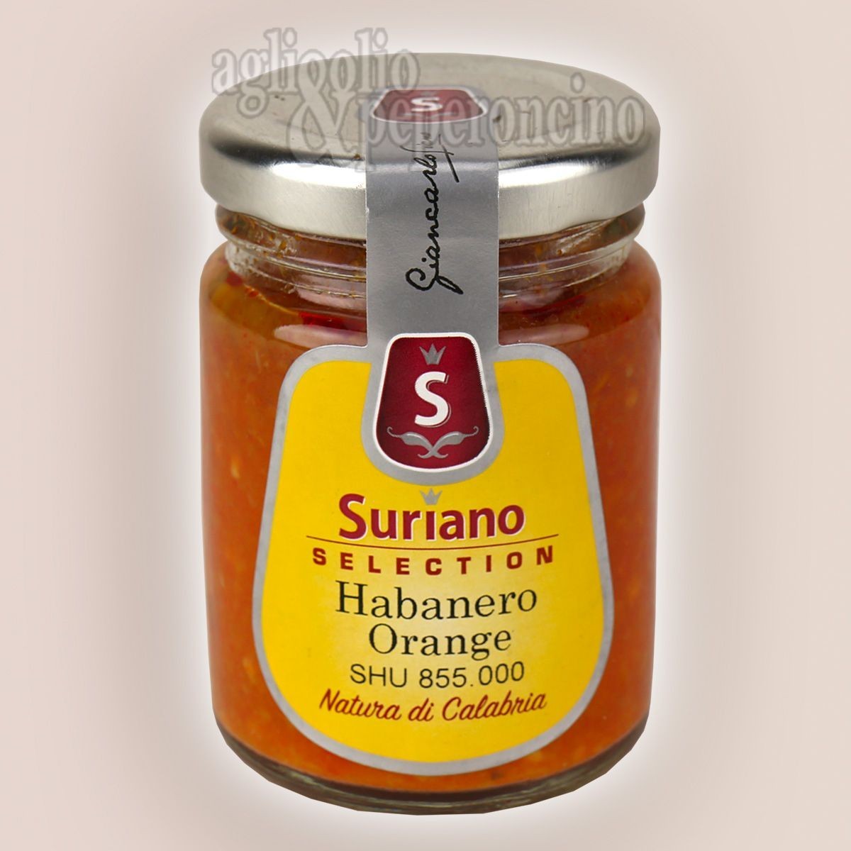 Crema di Habanero orange - Molto piccante - Peperoncino coltivato in Calabria