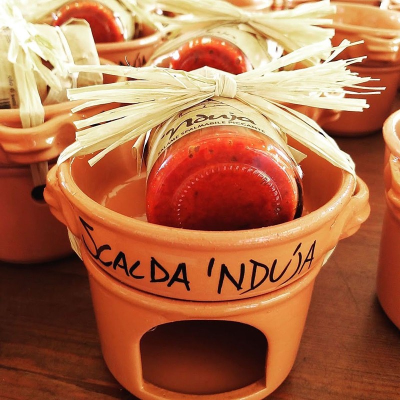 Scalda 'nduja - Con vasetto di nduja calabrese da 90 grammi