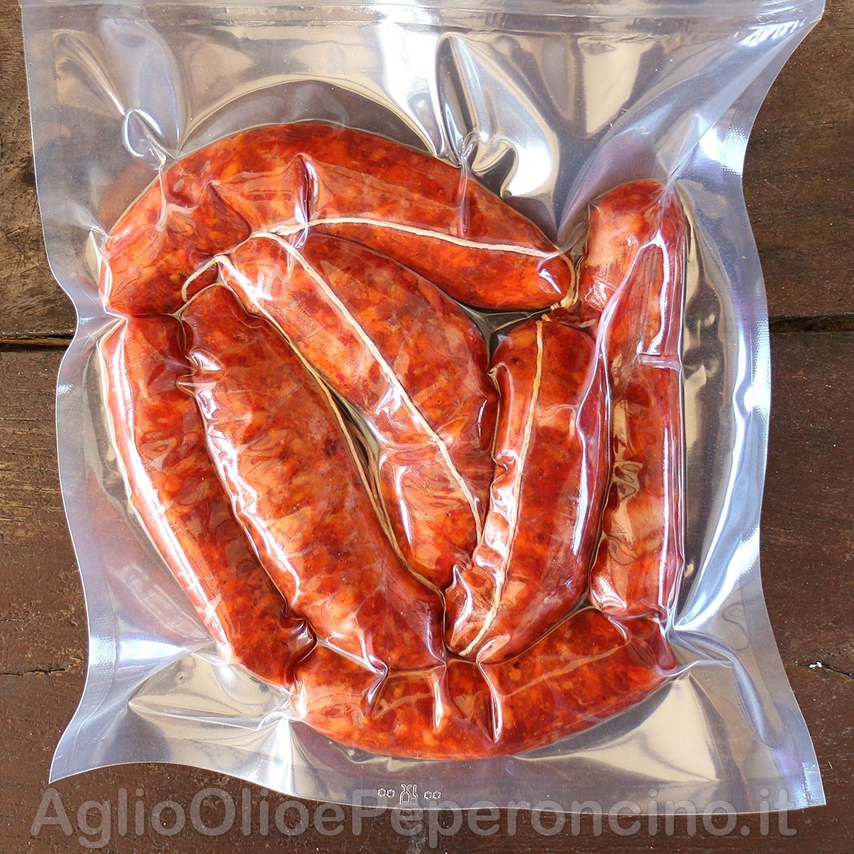 Salsiccia Fresca Piccante - Al peperoncino rosso, come da tradizione calabrese