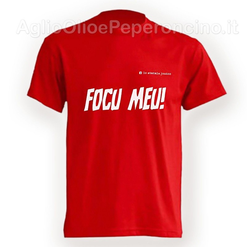 T-Shirt - Focu Meu - Tema  Calabria by Lo Statale Jonico