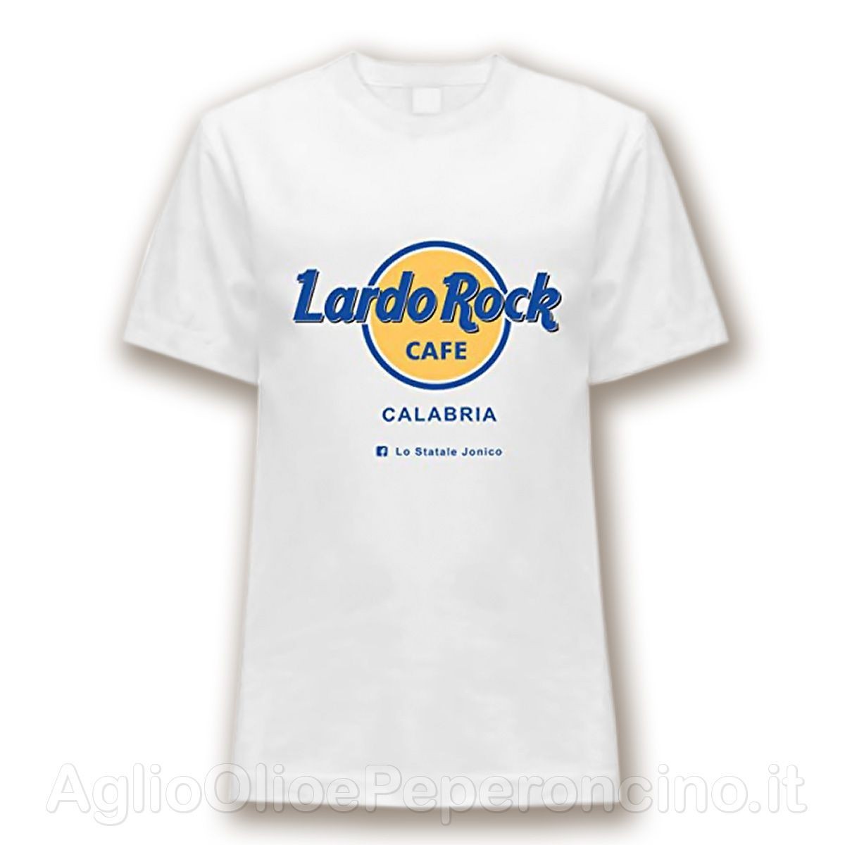 T-Shirt - Lardo Rock Cafe Calabria - By Lo Statale Jonico