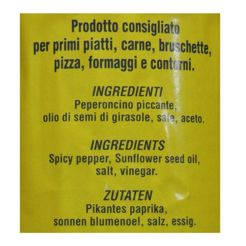 Esplosivo calabrese - ingredienti