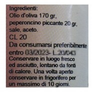 Olio santo - Ingredienti