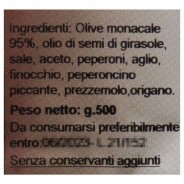 Olive monacali alla contadina - Ingredienti
