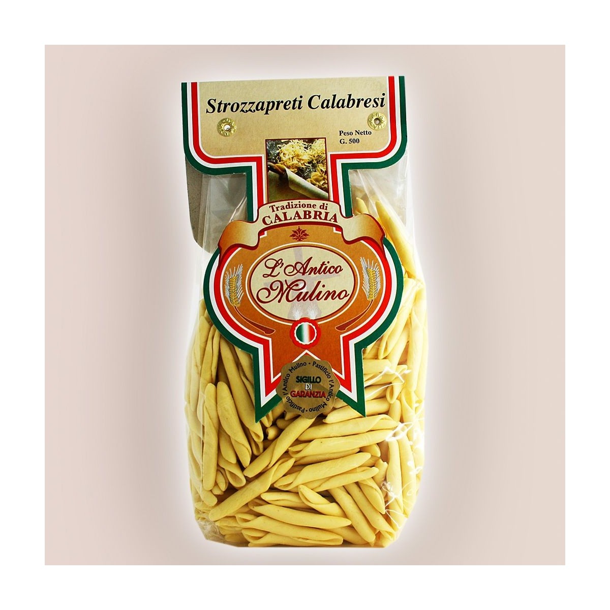 Strozzapreti calabresi artigianali 500 gr.