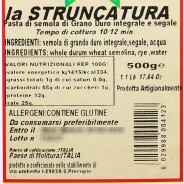 Stroncatura calabrese artigianale - Etichetta