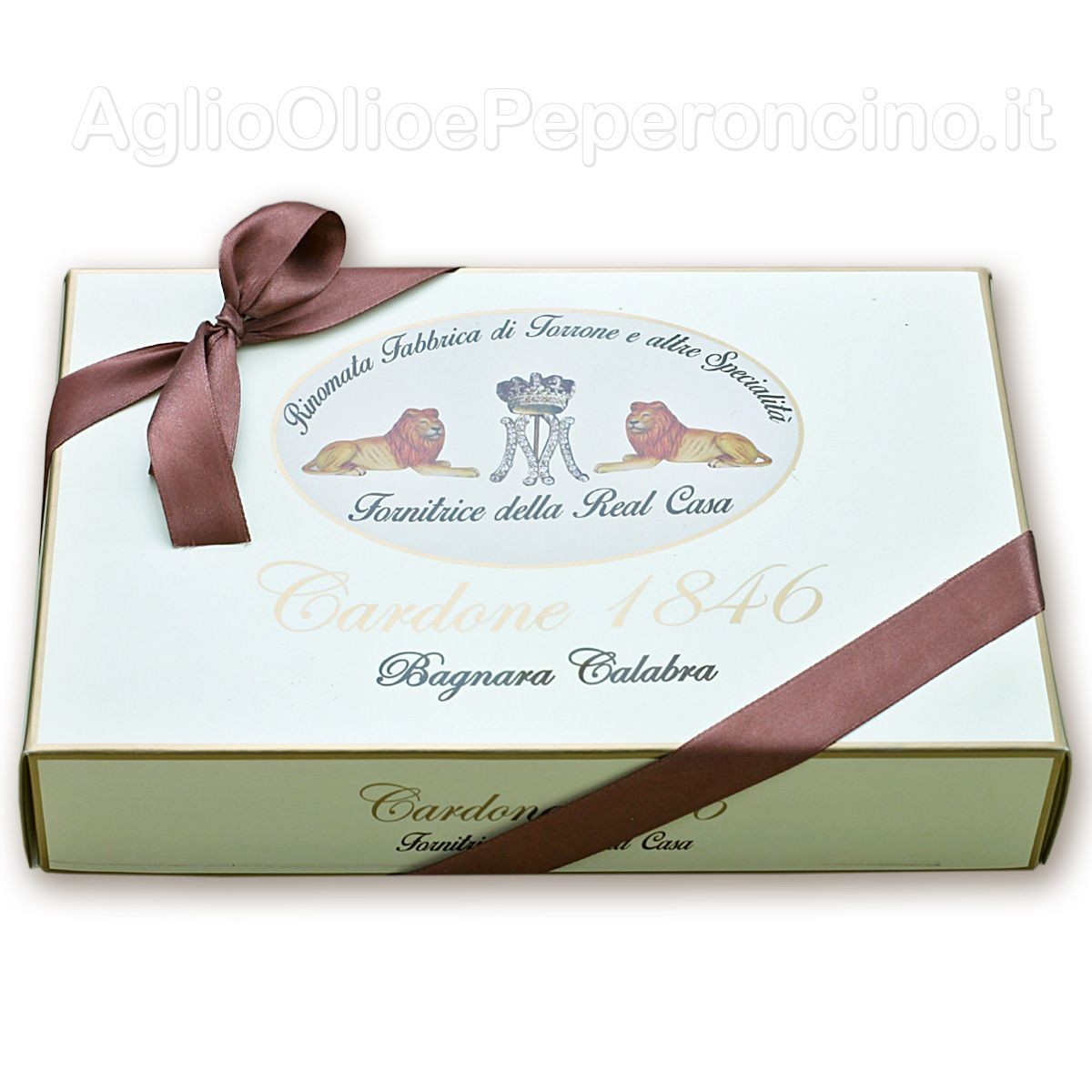 Torrone di Bagnara Assortito con Igp Cardone - Scatola Kg 1