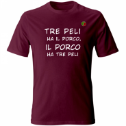 Tre peli ha il porco, il porco ha tre peli - T-shirt e felpa