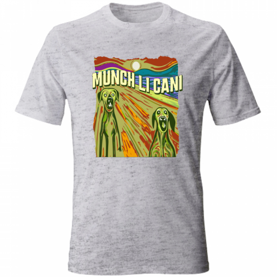 Munch li cani - T-shirt e felpa