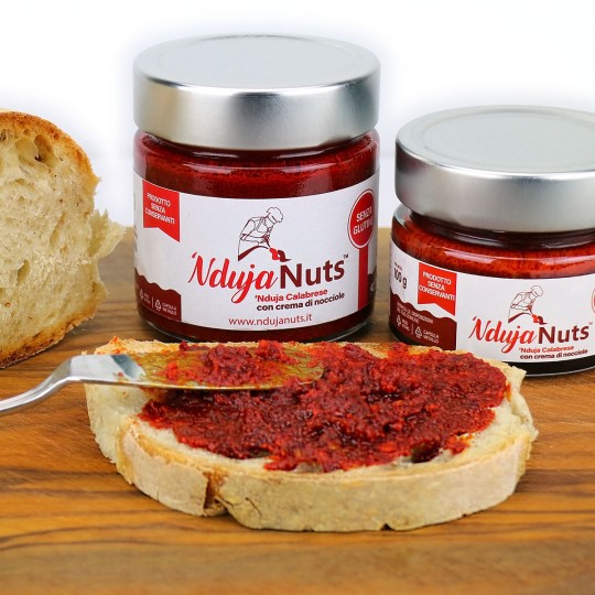 Nduja Nuts - 'Nduja calabrese con crema di nocciole